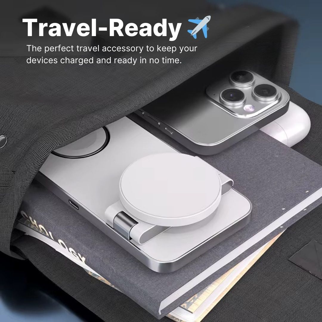 FoldX 3-in-1 Travel Charging Station