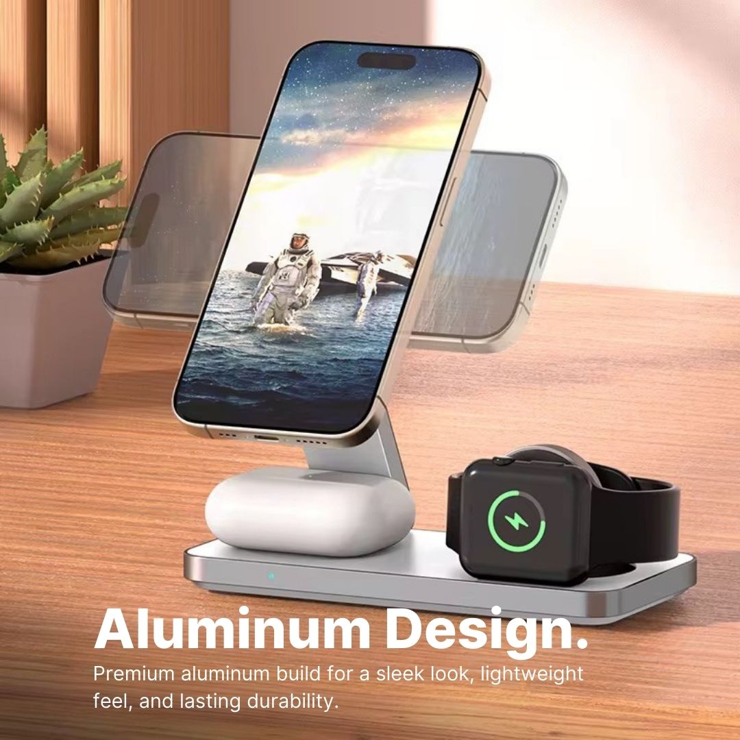 FoldX 3-in-1 Travel Charging Station