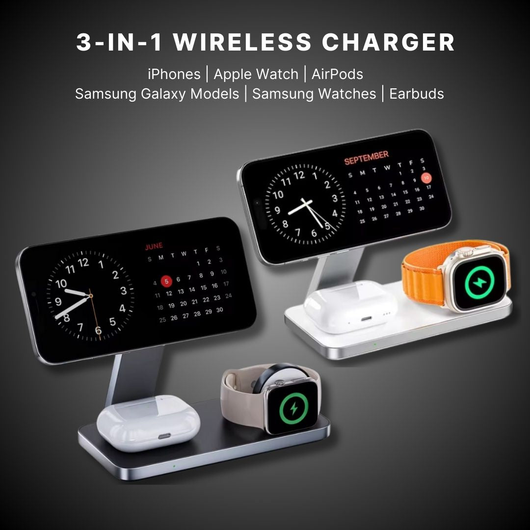 FoldX 3-in-1 Travel Charging Station