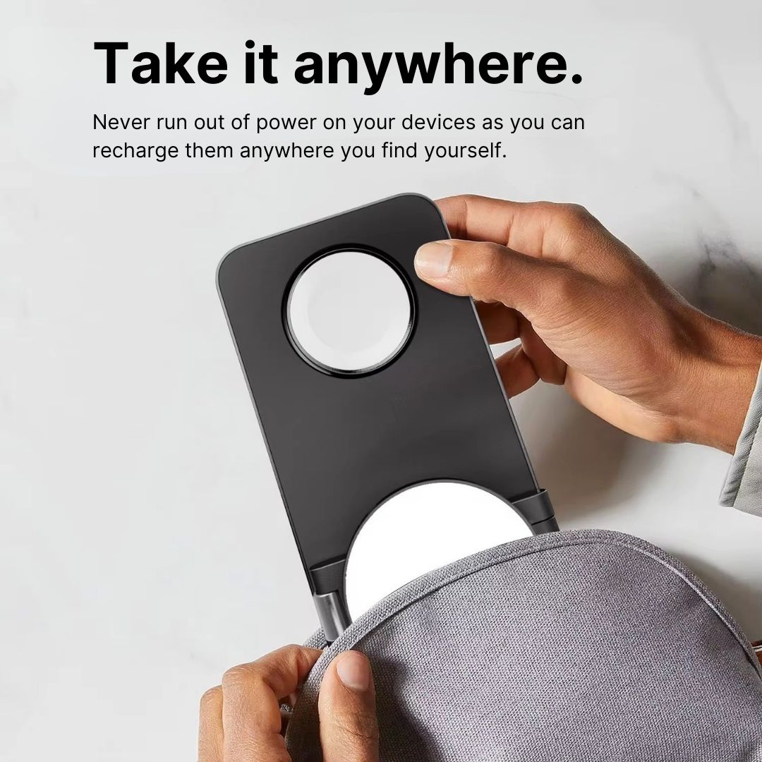 FoldX 3-in-1 Travel Charging Station