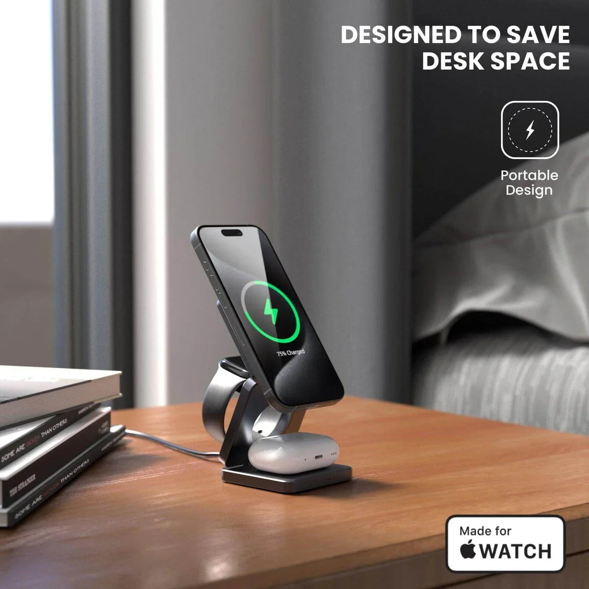 FlexDock Pro 3-in-1 MagSafe Charging Stand