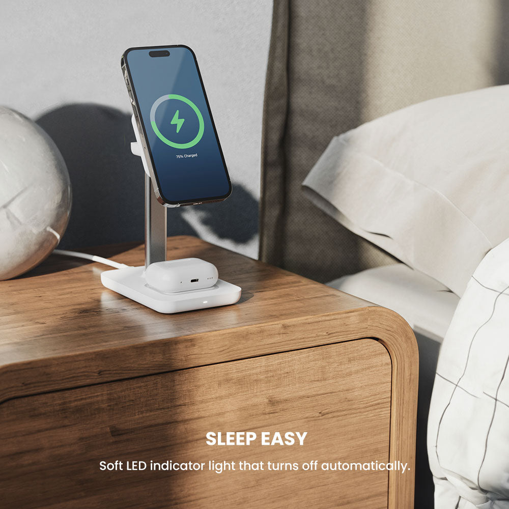 Power Trio 3-in-1 Wireless Charging Station