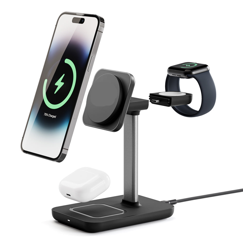 Power Trio 3-in-1 Wireless Charging Station