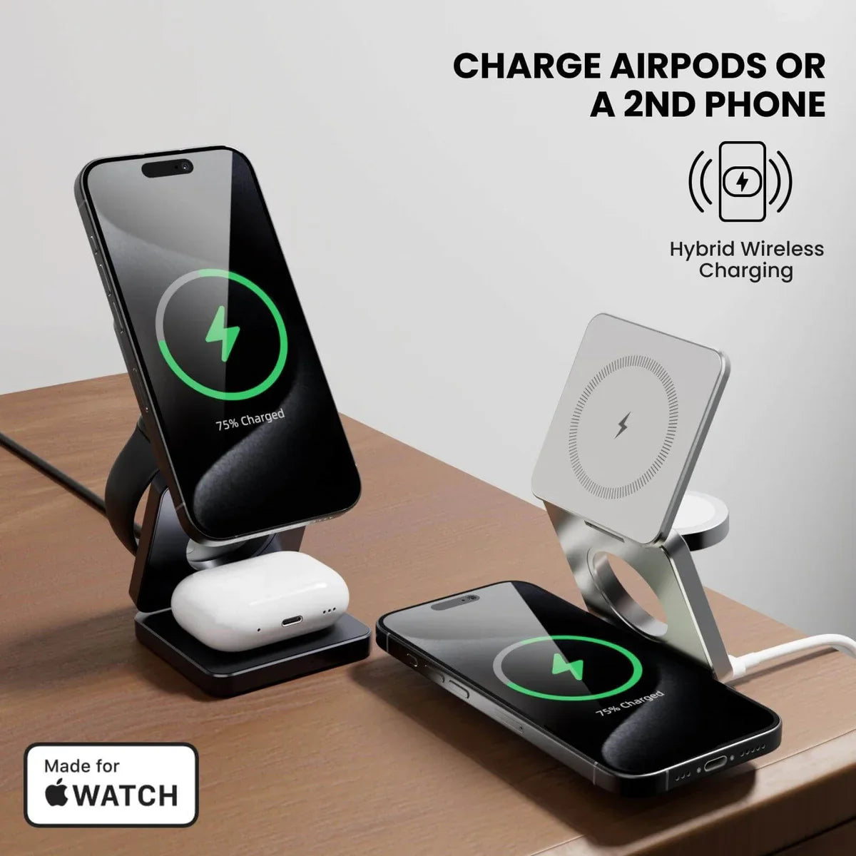 FlexDock Pro 3-in-1 MagSafe Charging Stand
