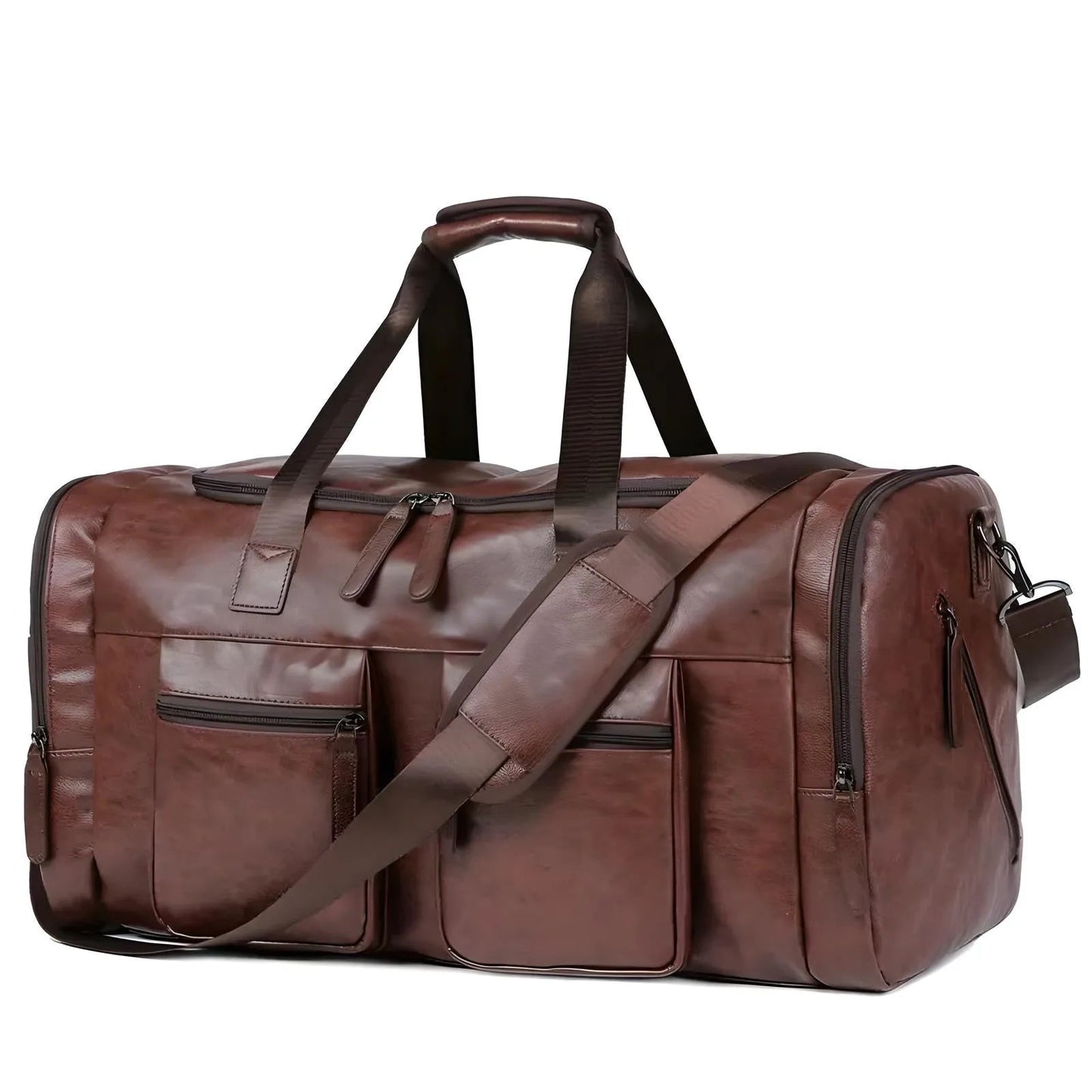 EliteLeather Executive Travel Duffle