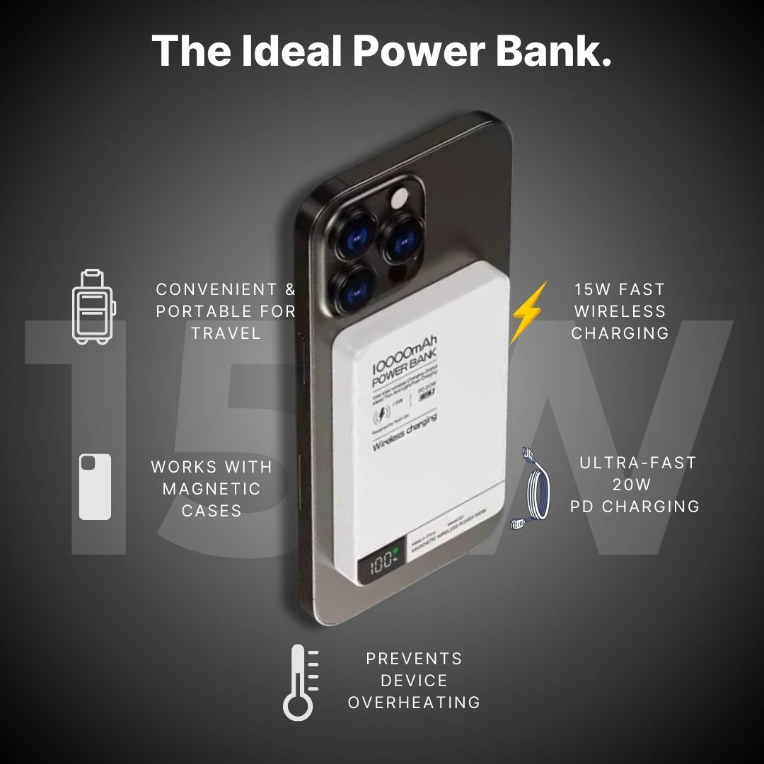 MagSnap - 15W Magnetic Power Bank