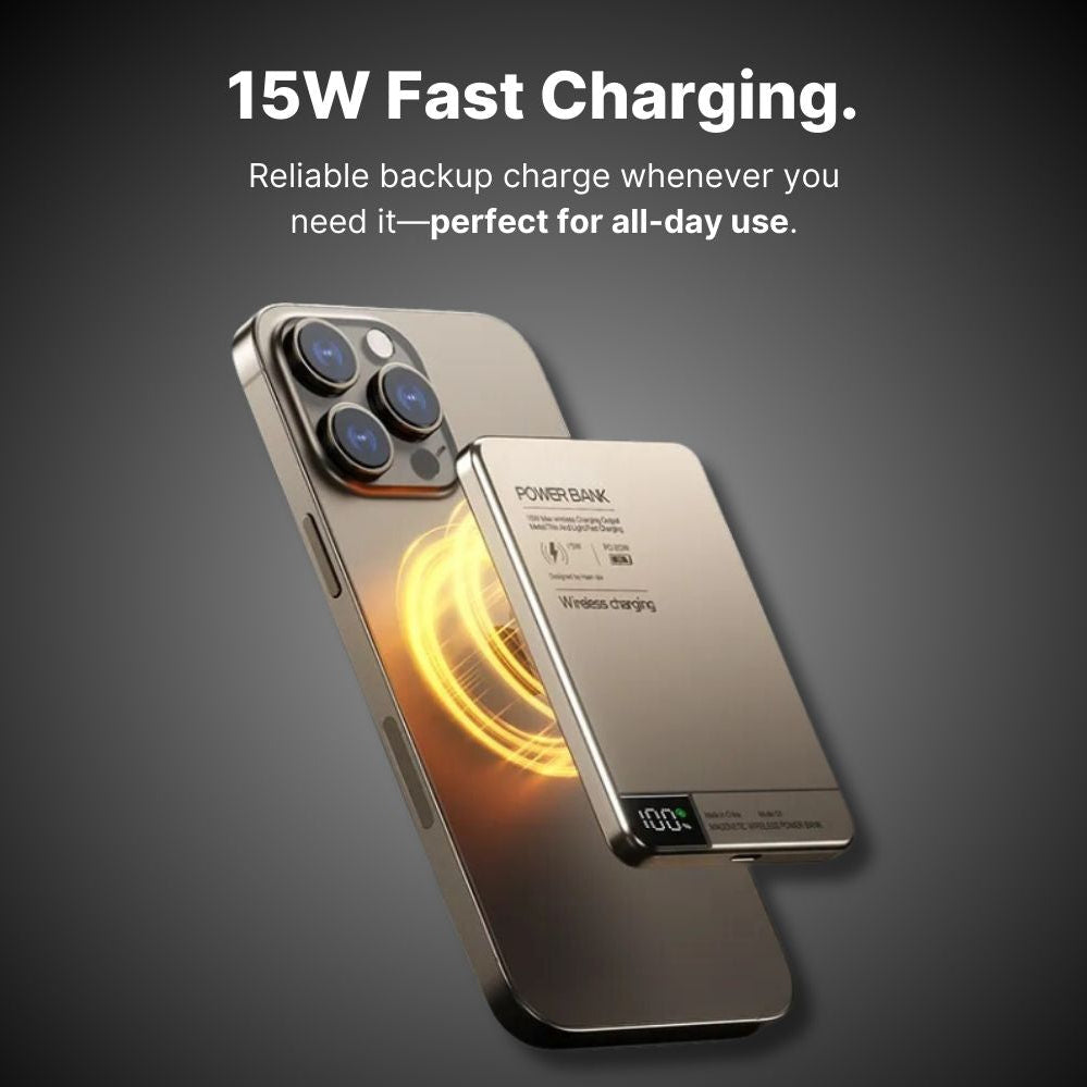 MagSnap - 15W Magnetic Power Bank