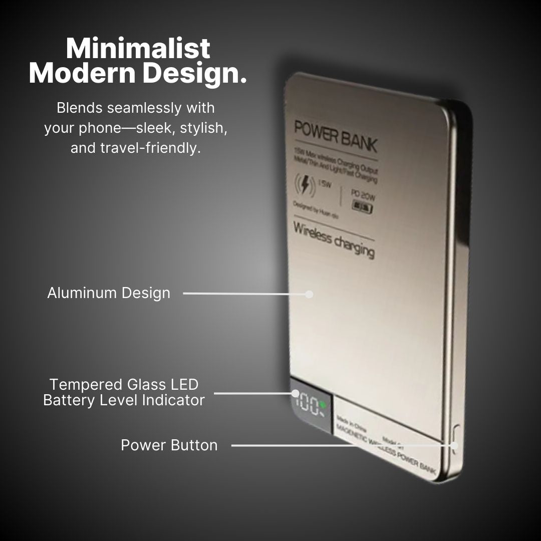 MagSnap - 15W Magnetic Power Bank