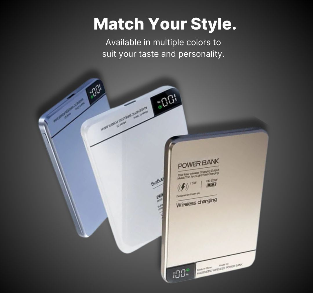 MagSnap - 15W Magnetic Power Bank