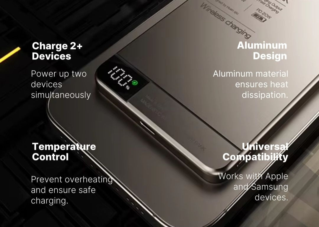 MagSnap - 15W Magnetic Power Bank