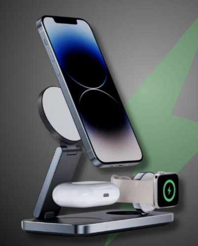 FoldX 3-in-1 Travel Charging Station