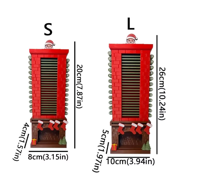 Santa Chimney Advent Calendar
