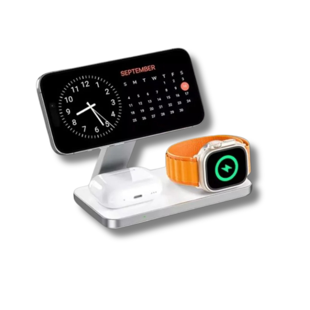 FoldX 3-in-1 Travel Charging Station