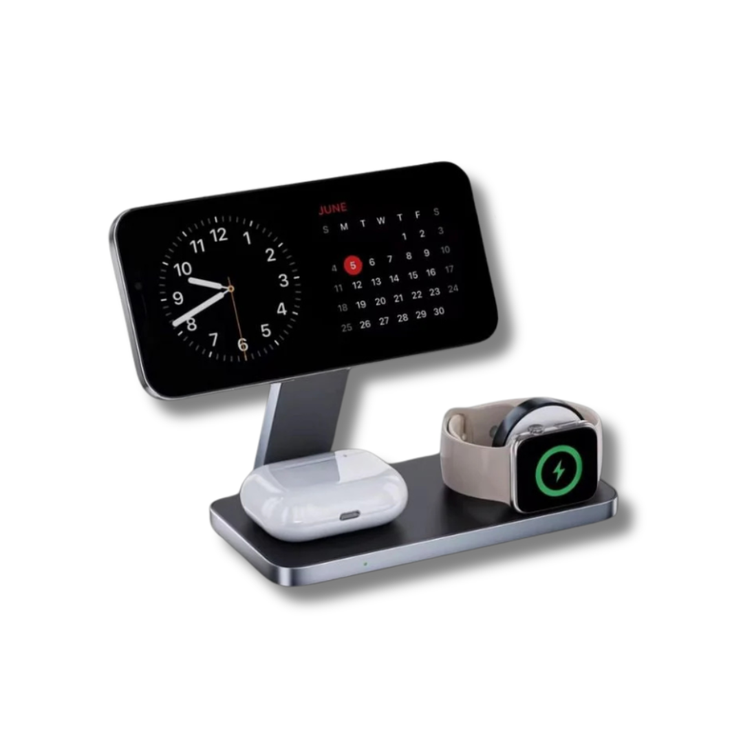 FoldX 3-in-1 Travel Charging Station