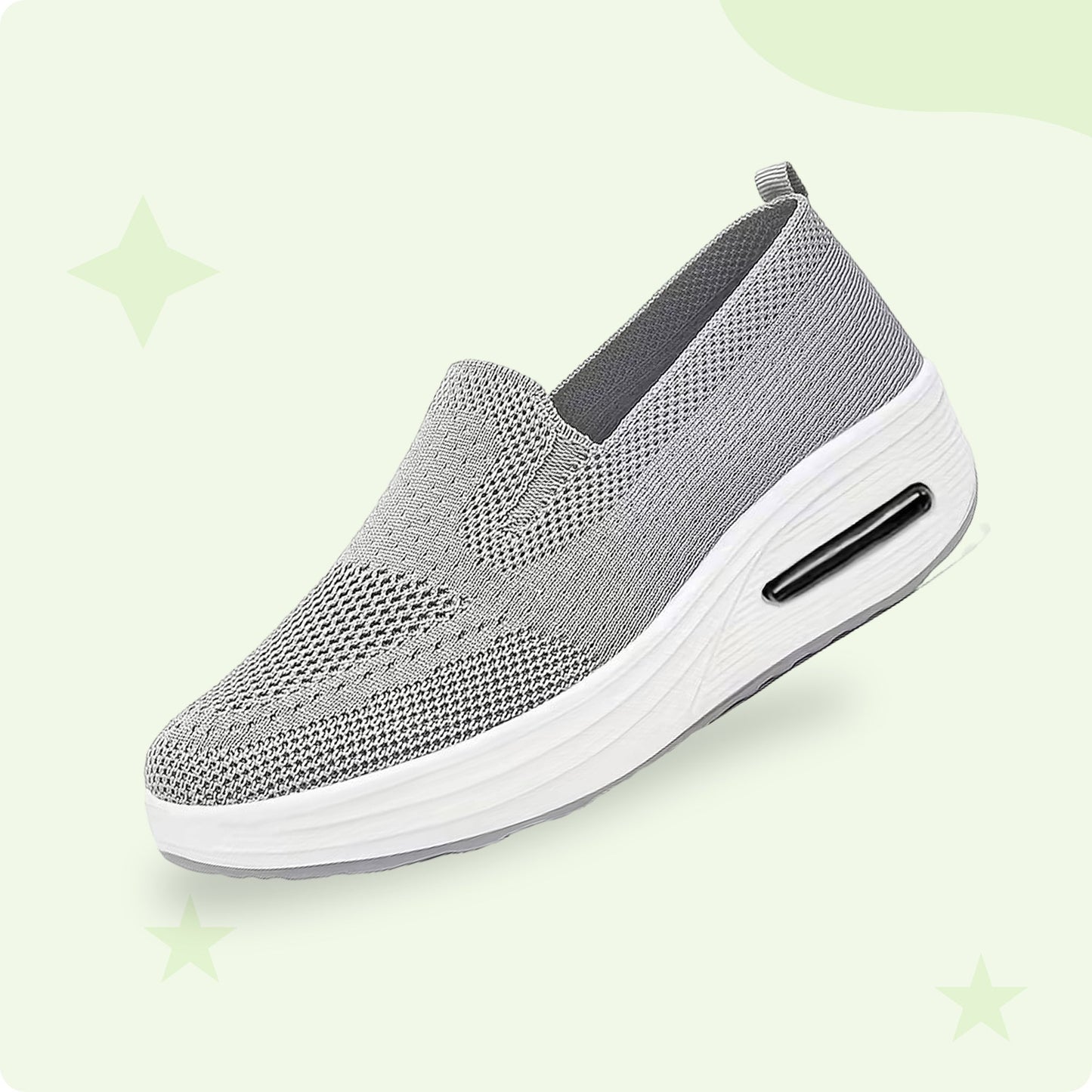CloudStep Breathable Slip-On Walking Shoes