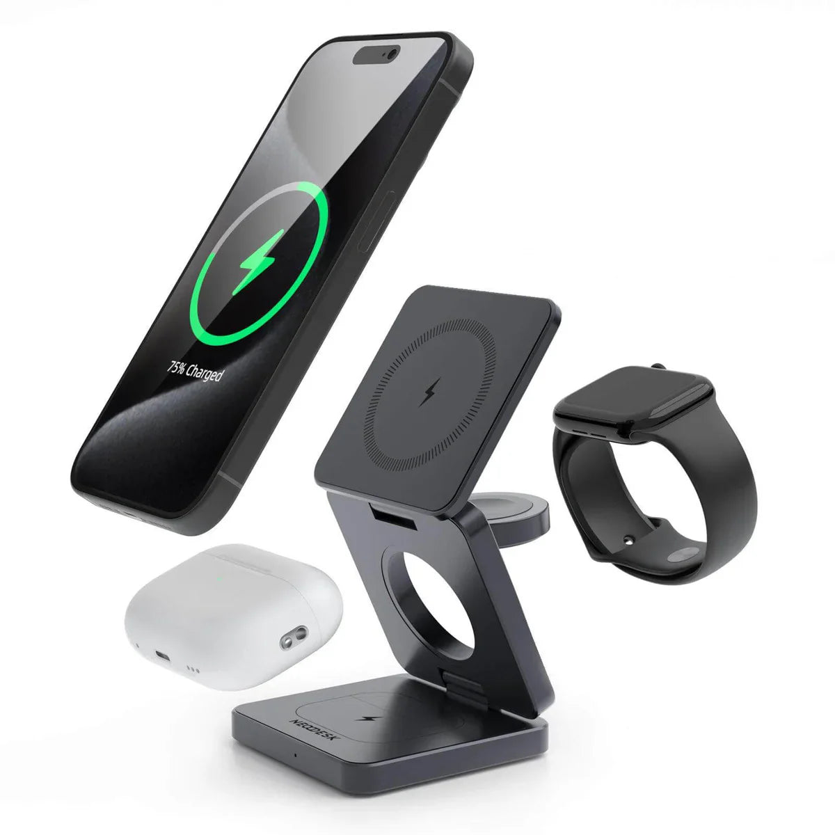 FlexDock Pro 3-in-1 MagSafe Charging Stand