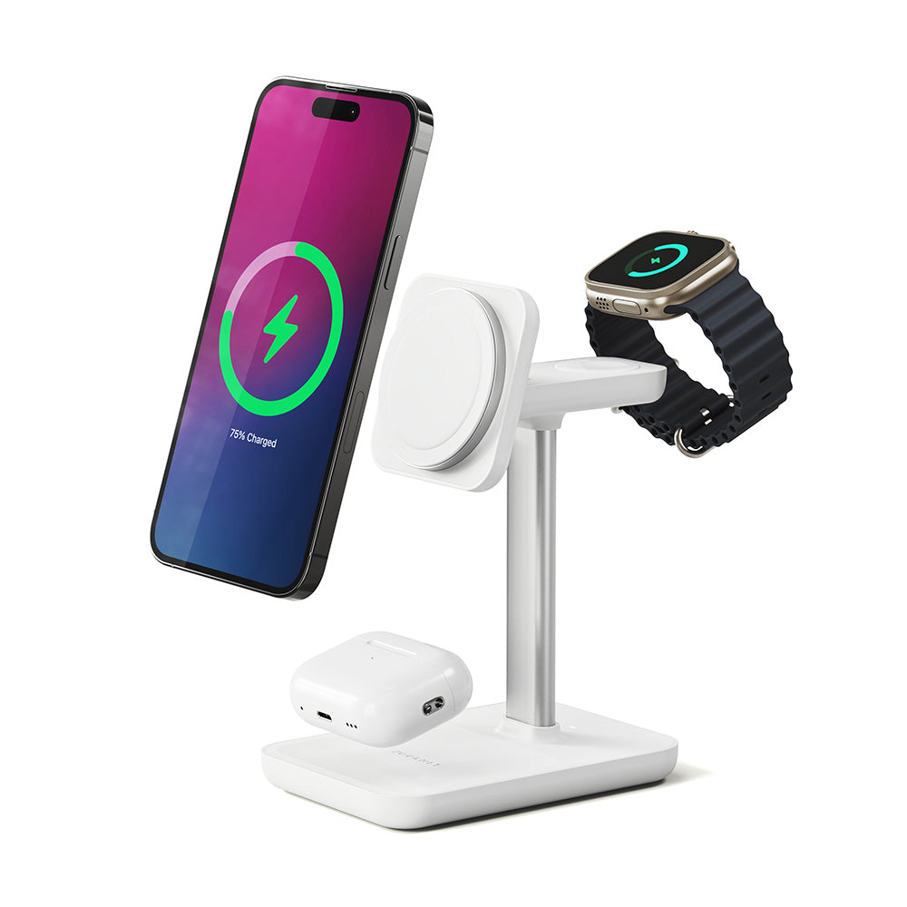 Trio X Pro 3-in-1 Fast Wireless Charging Station