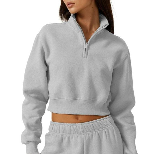 Half Zip Sports Hoodie