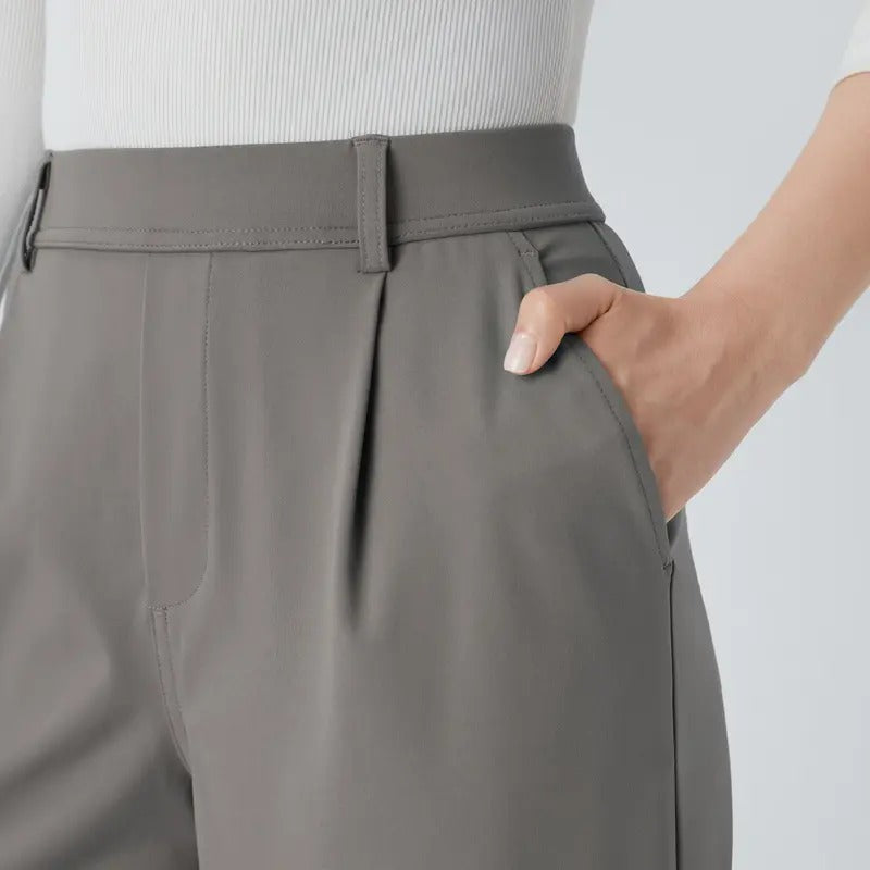 Essential Flex High Waisted Women Trousers