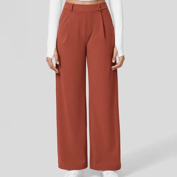 Essential Flex High Waisted Women Trousers