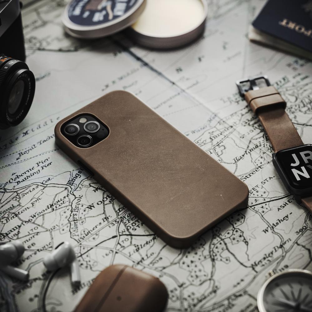 iPhone 12 Leather Case