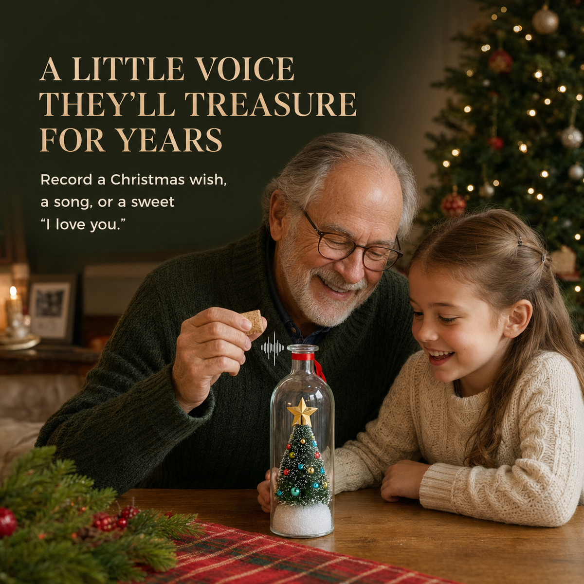 Christmas Whisper Bottle™