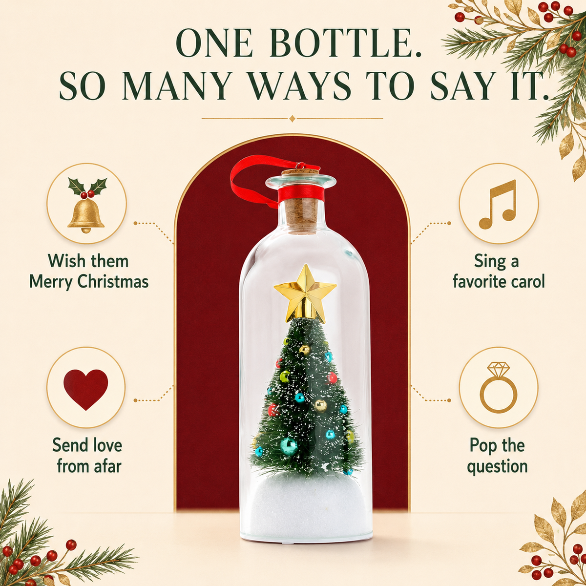Christmas Whisper Bottle™