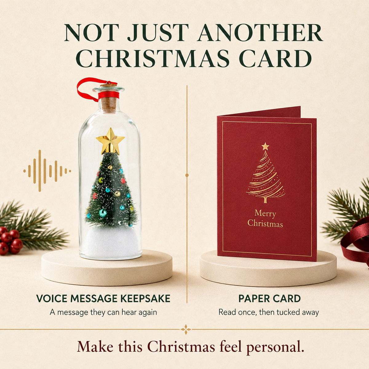 Christmas Whisper Bottle™