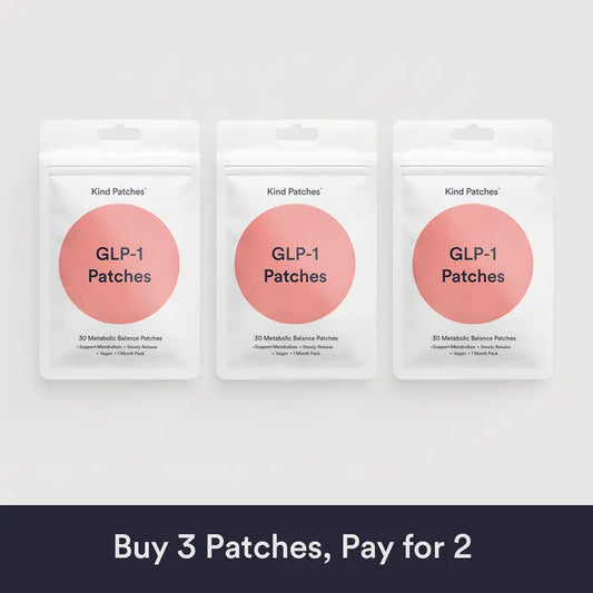 SlimSync Patches - Supports Weight Loss & Metabolic Balance – 3-Month Supply [BUY 3, PAY FOR 2]