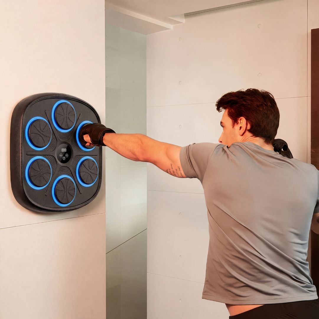 Music Boxing Reaction Trainer with Gloves