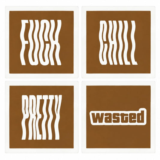4 Retro Vibes LatteSnap Stencils