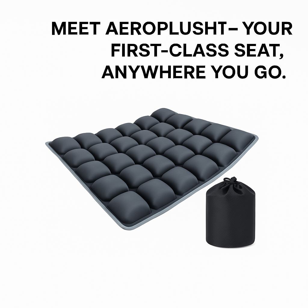 AeroPlush™ – The Smart Travel Cushion