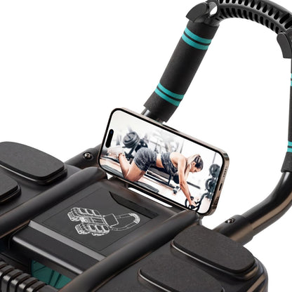 Elbow Pads Ab Roller with Phone Holder