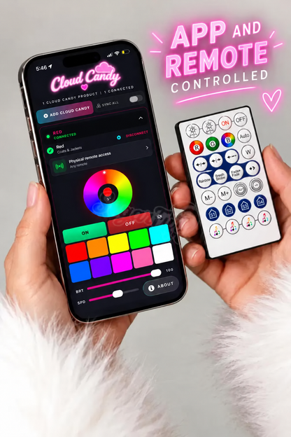 CloudCandy LED Coat