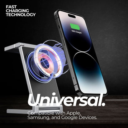PowerNest Pro 3-in-1 Smart Charging Station