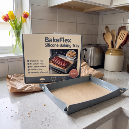 BakeFlex - Premium Silicone Baking Tray