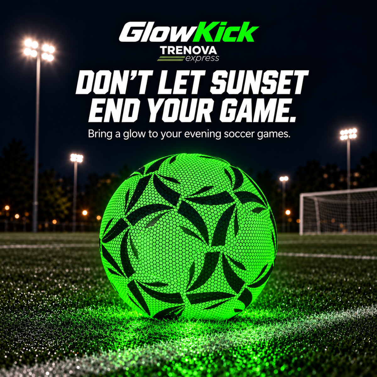 GlowKick Light-Up Soccer Ball