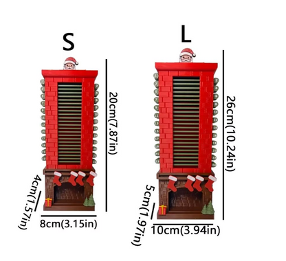 Santa Chimney Advent Calendar