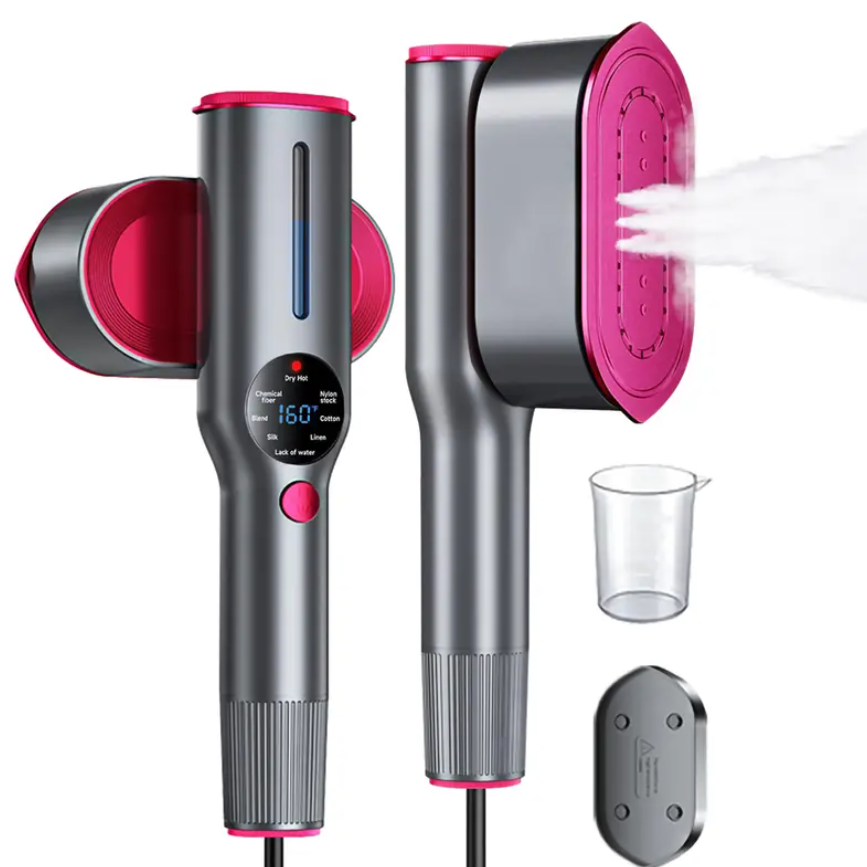 SteamGlide Pro™ – Portable Garment Steamer with Fast Heat & LCD