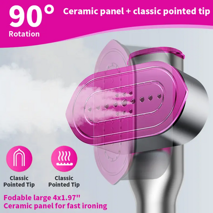 SteamGlide Pro™ – Portable Garment Steamer with Fast Heat & LCD