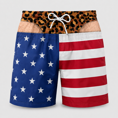 Funny Double Take - Swim Trunks
