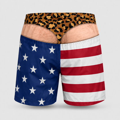 Funny Double Take - Swim Trunks