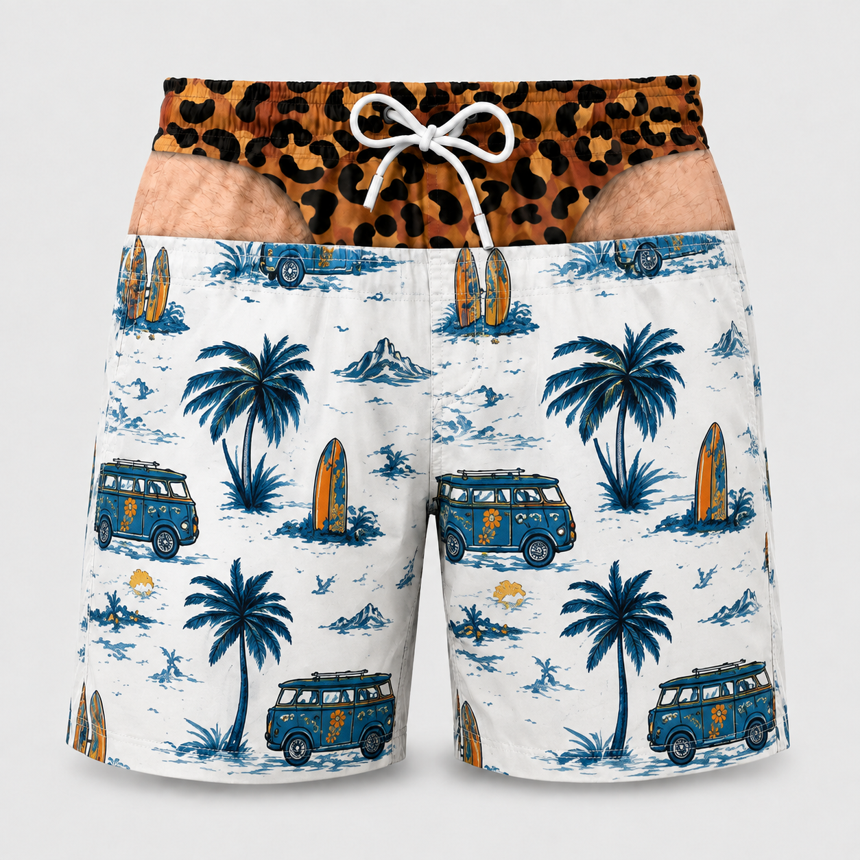 Funny Double Take - Swim Trunks