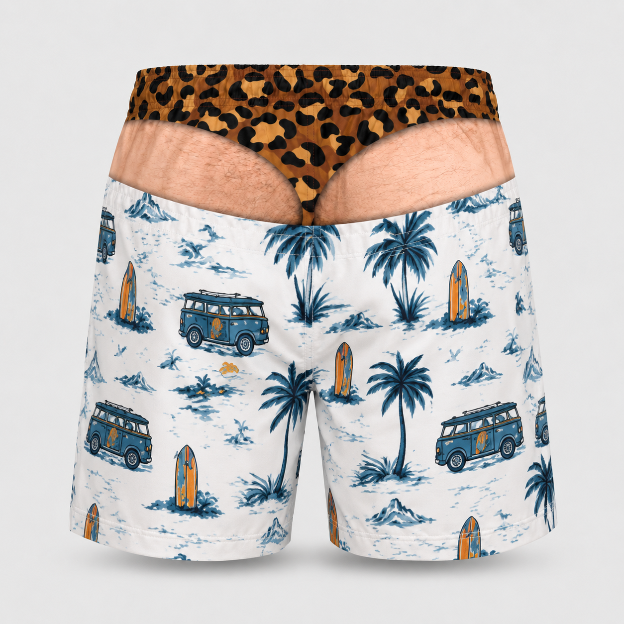 Funny Double Take - Swim Trunks