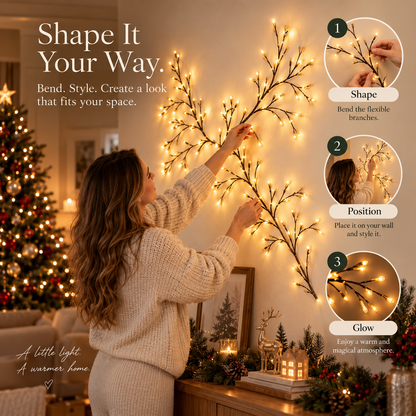 MerryTwig Christmas Branch Lights