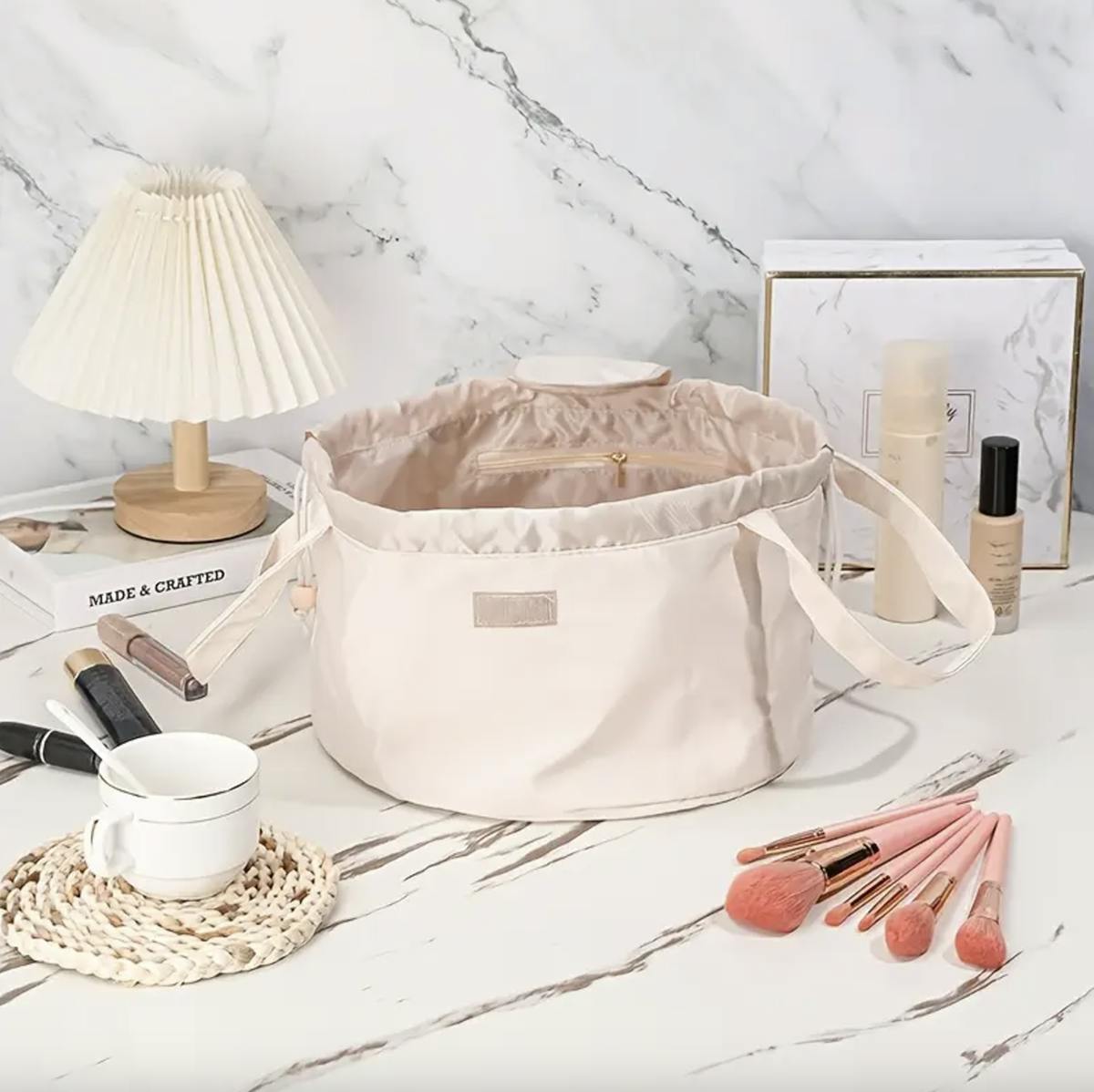 Bag CollectionLarge Drawstring Cosmetic Bag