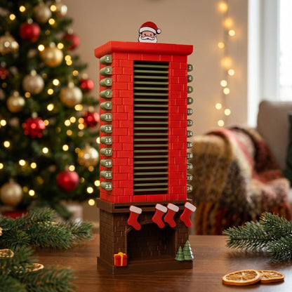 Santa Chimney Advent Calendar