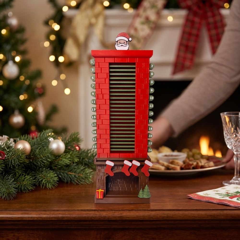 Santa Chimney Advent Calendar