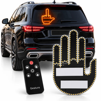 GestureGlow LED Car Hand Light