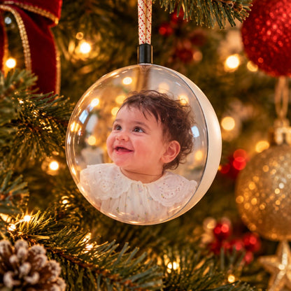 Memory Ball™ – Photo & Video Christmas Ornament Speaker